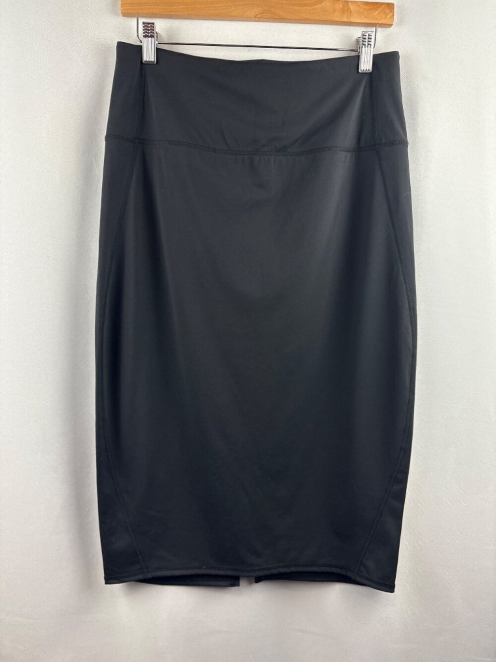 Women’s The Gym People XL Black Spandex Pencil Skirt